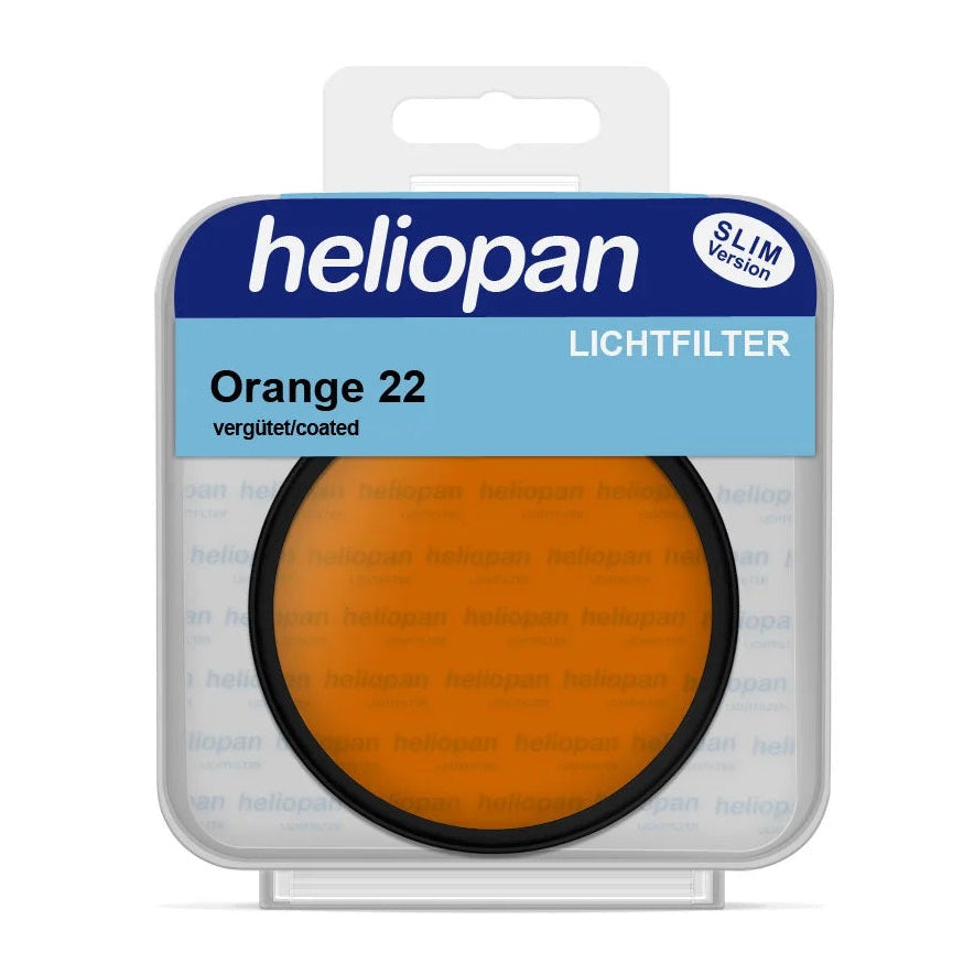 Heliopan 34mm Orange Filter (22) (703405)