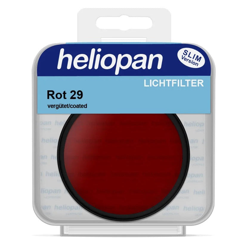 Heliopan 28mm Dark Red Filter (29) (702809)