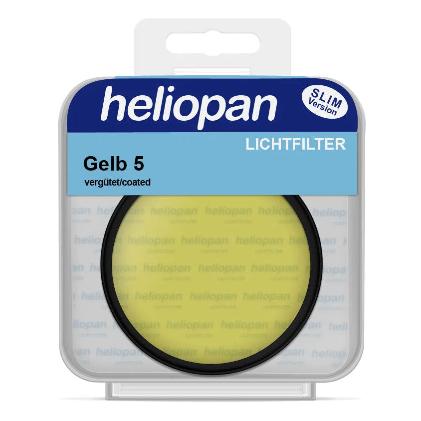 Heliopan 28mm Light Yellow Filter (5) Camera Lens Filter