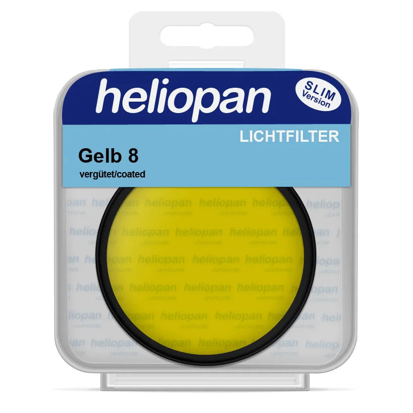Heliopan 43mm Medium Yellow Filter (8) Camera Lens Filter